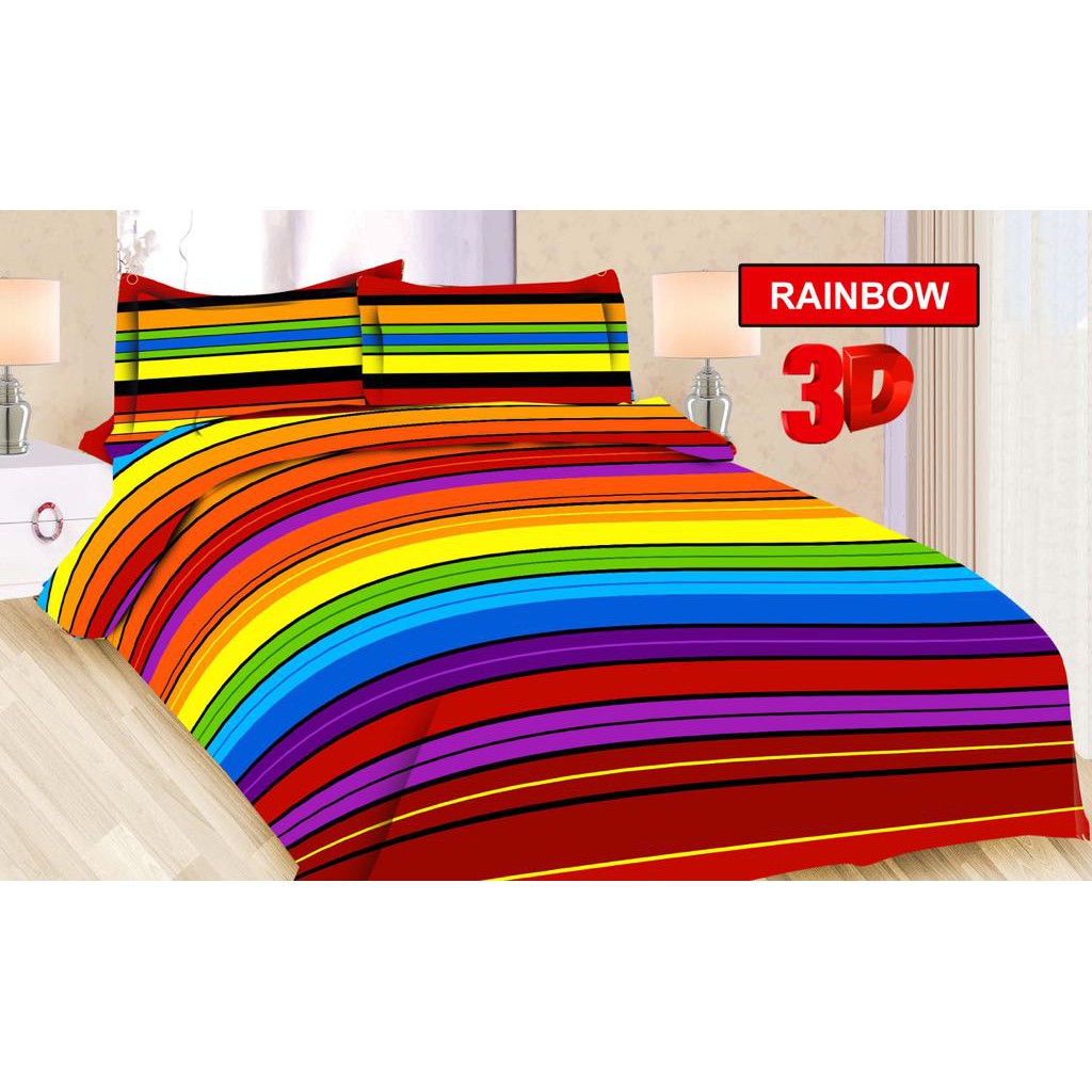 Only Bedcover Bonita New Rainbow 180x200