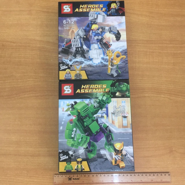 Lego heroes assemble