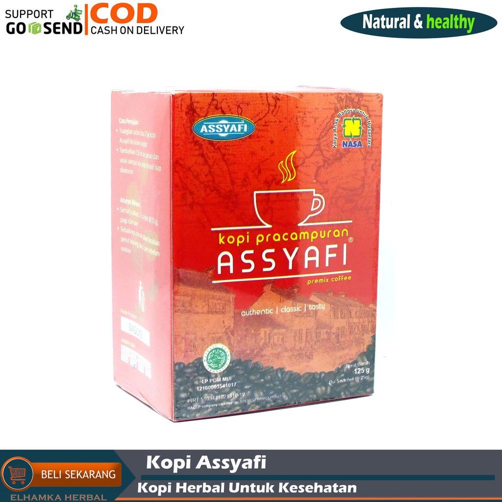 

[COD] kopi assyafi Nasa / kopi kesehatan ayu wangi