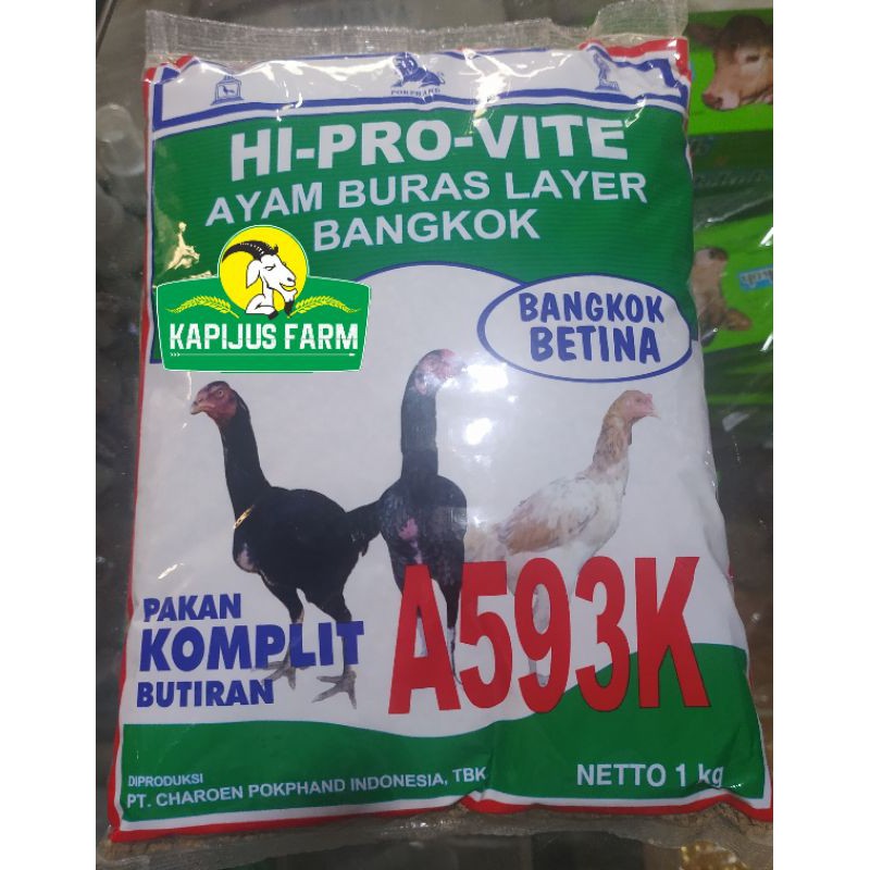 593K / 593 Kemasan / Konsentrat Ayam Bangkok Betina 593