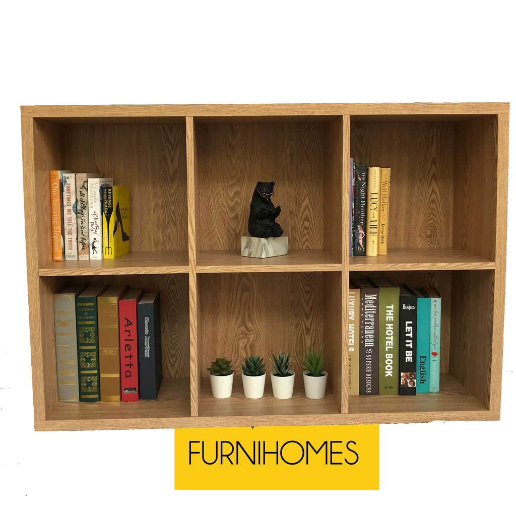 Furnihomes Rak Buku 3 X 2 Mika Shopee Indonesia