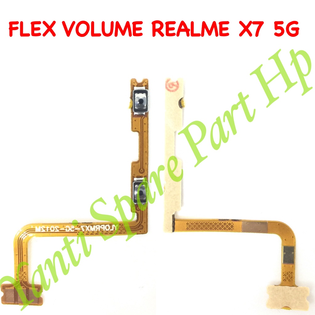 Flexible Volume Realme X7 5G Original Terlaris New