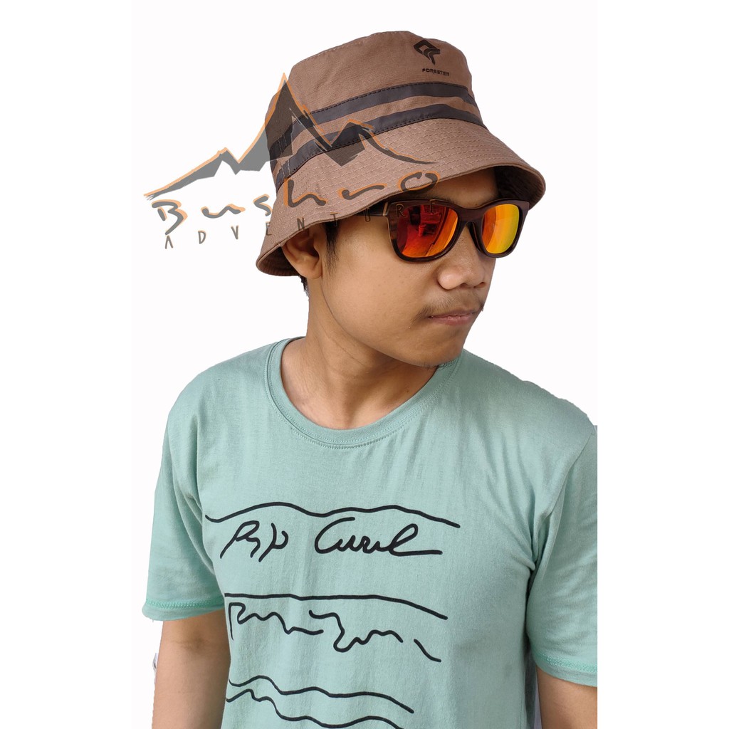 Topi Bucket Hat Forester - Topi Lapangan Forester - Topi Rimba