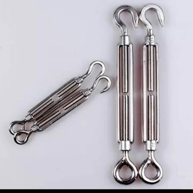 Jarum keras / turnbukle stainless steel 304 uk 8 mm