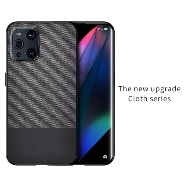 OPPO FIND X3 PRO SOFT CASE FABRIC DENIM COVER