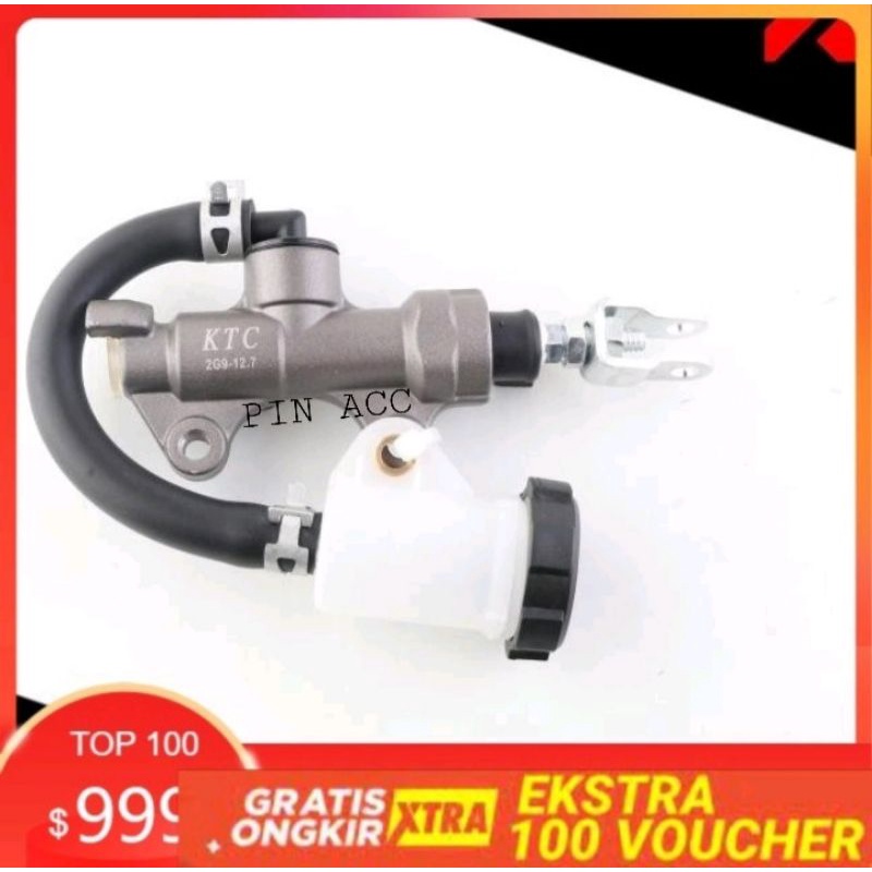 TONJOKAN MASTER REM BELAKANG ORIGINAL KTC RACING UNIVERSAL MOTOR