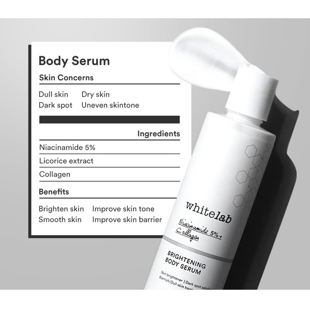 Whitelab Brightening Body Serum 200gr