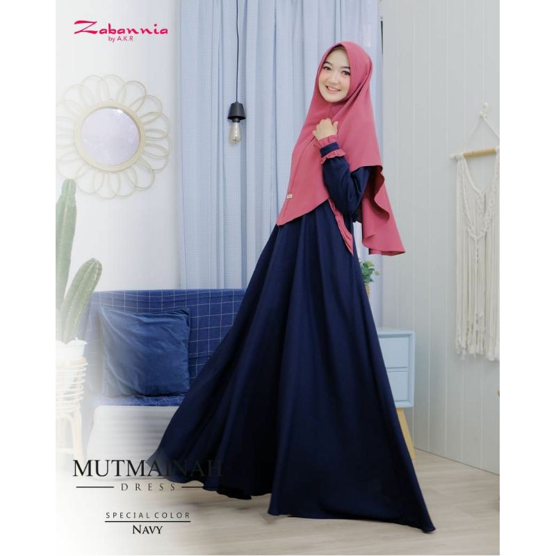 Mutmainah Dress Set By Zabbania ORIGINAL