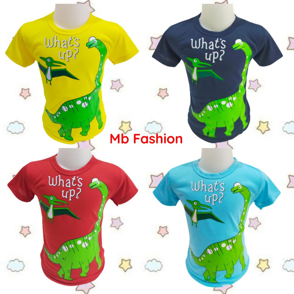 Kaos anak laki/kaos anak dinosaurus/oblong anak laki/atasan anak laki laki