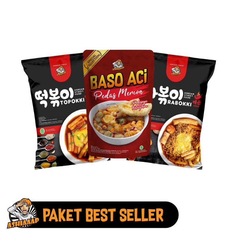 

ASHIAAAP Baso Aci Pedas Mercon | Topokki | Rabokki Medan Ready Langsung Kirim