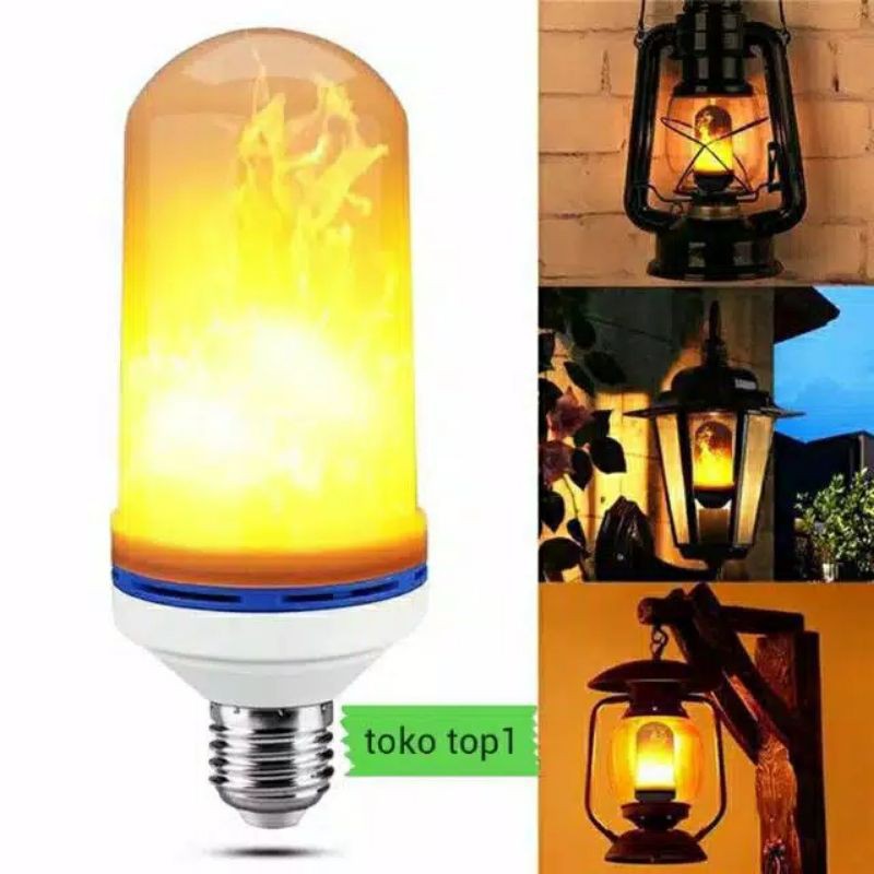 Lampu Obor Api Flame LED
