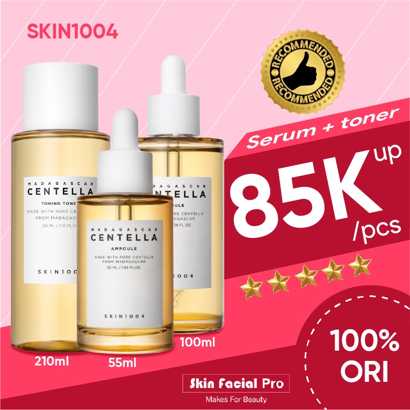 SKIN1004 Madagascar Centella Asiatica Toner Original Toner Madagascar Skin 1004 210ml / 400ml