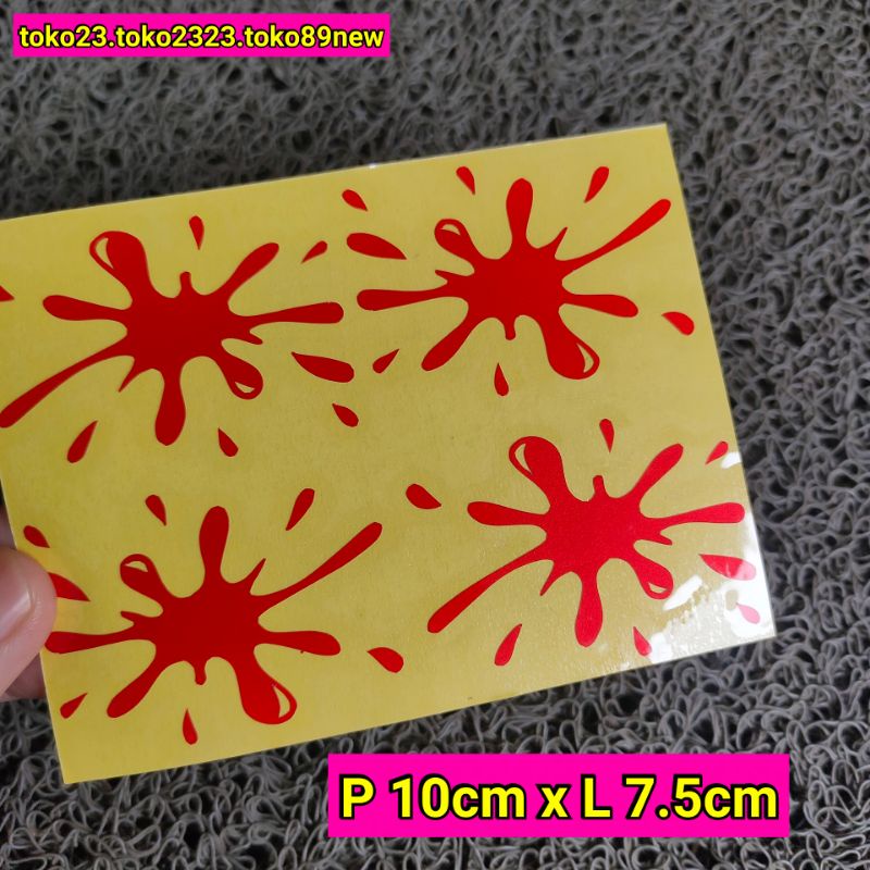 stiker crot stiker cutting motor stiker bercak