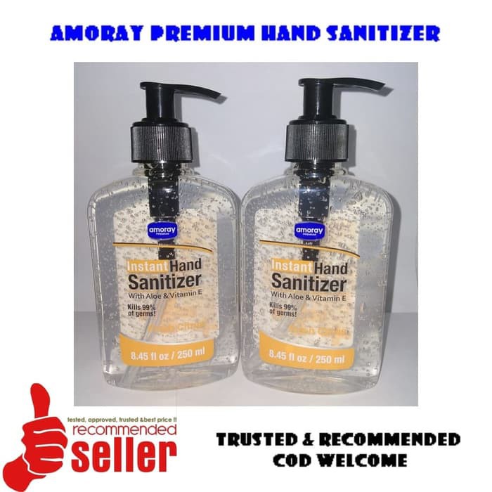 AMORAY HAND SANITIZER 250ML PREMIUM 250 ML PROMO READY STOK TERBATAS MERK AMERIKA USA HARGA WAJAR