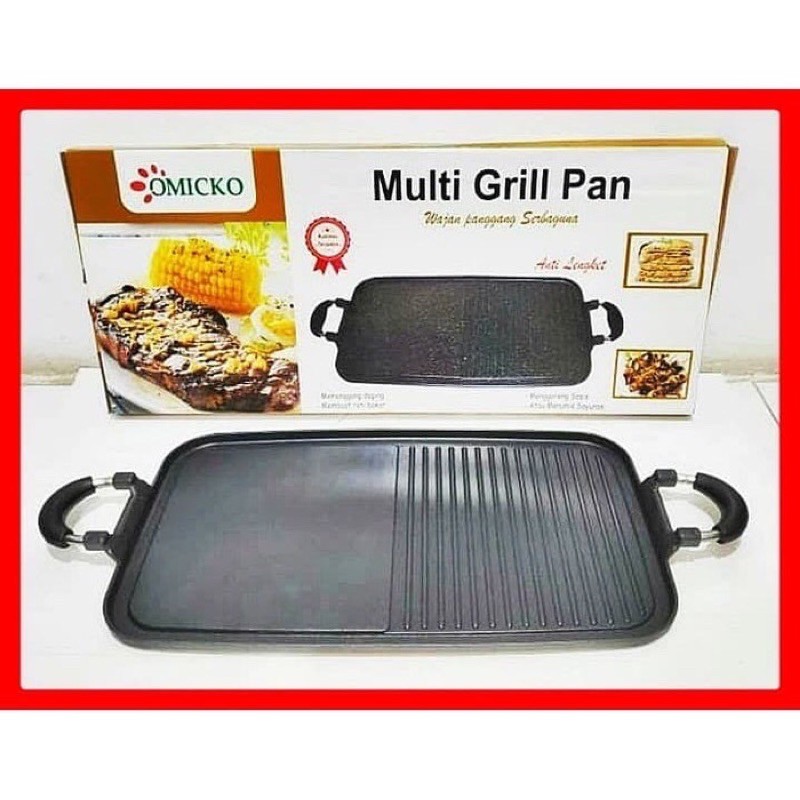 OMICKO MULTI GRILL PAN WAJAN PANGANG SERBAGUNA