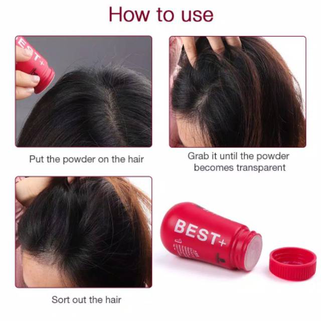 Best+ hair styling fluffy powder solusi utk rambut lepek