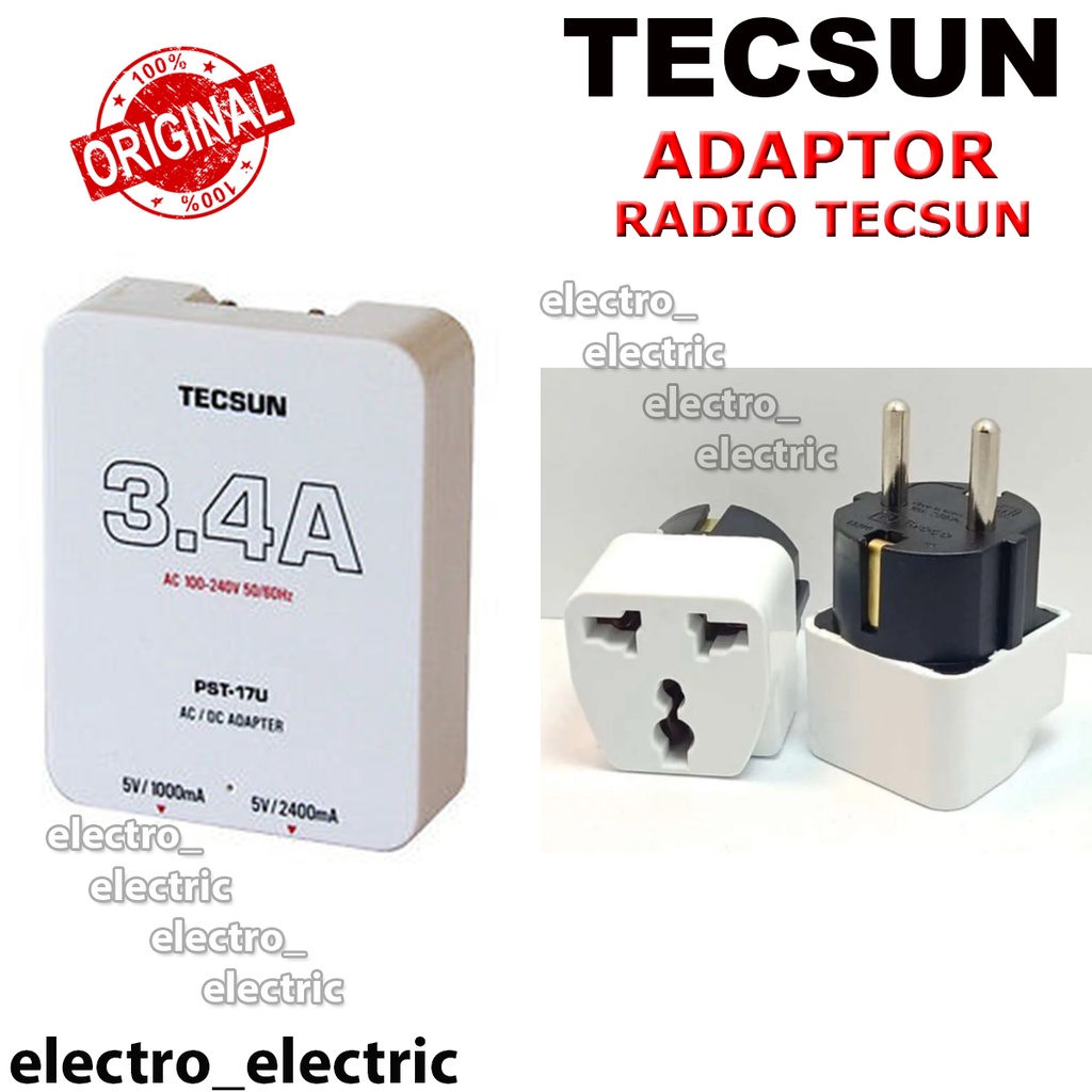 Adaptor Radio Tecsun