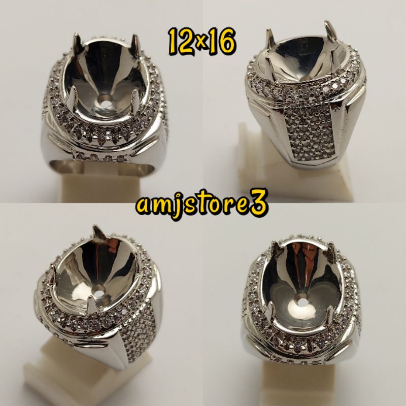 ring cincin emban alpaka super full zircon microsetting