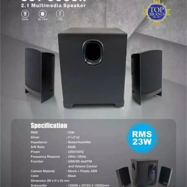 Speaker Simbadda CST 3000N Original dan Garansi RESMI SIMBADDA