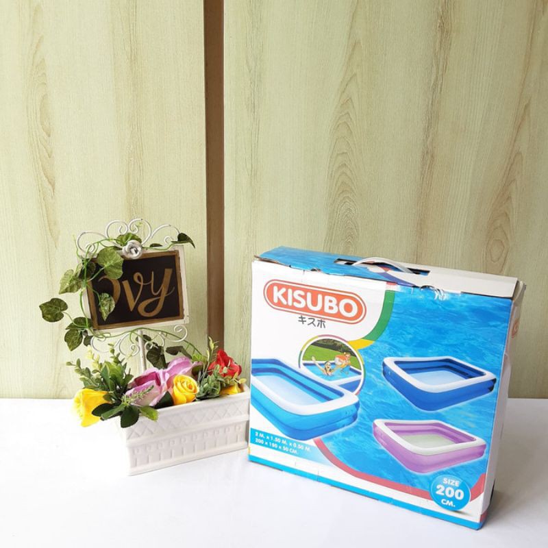 Kolam Renang Jumbo Ukuran 2 Meter - Kolam Renang Karet Anak Portable