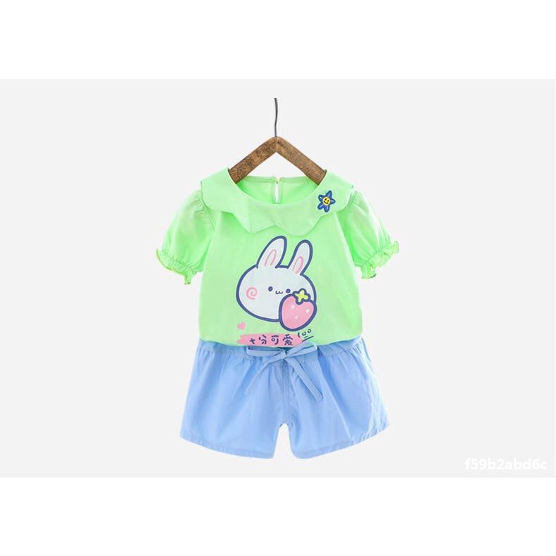 SET BAJU ANAK PEREMPUAN BUNNY IMPORT