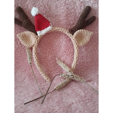 Bando Rajut | Bando Natal | Bando Custom | Bandana Dewasa dan Anak