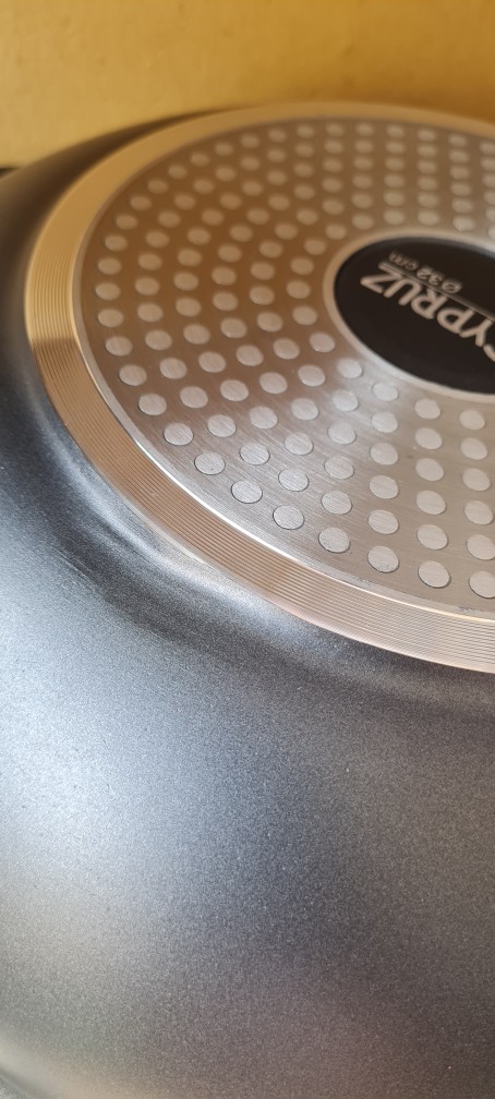 Cypruz - Wok (kuali)+lid Marble Die Cast Series 32cm Ki-0732-m