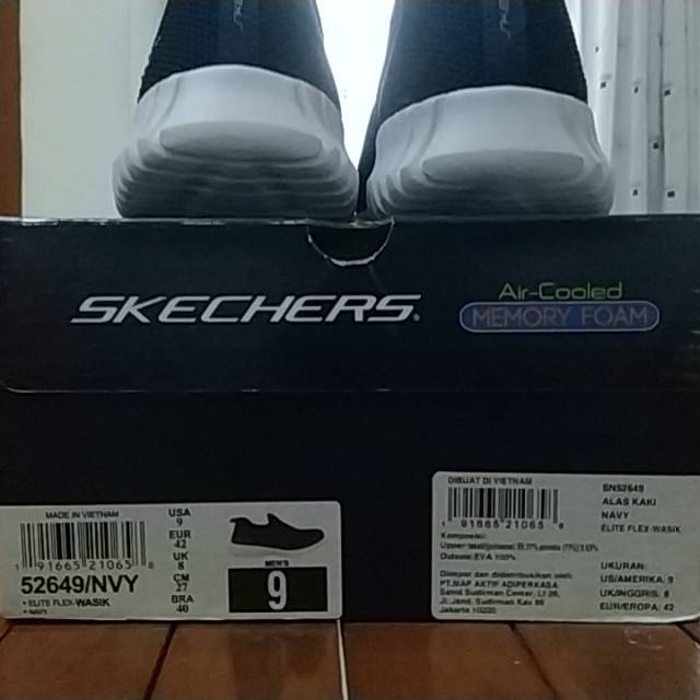 Sepatu Skechers air-cooled memory foam