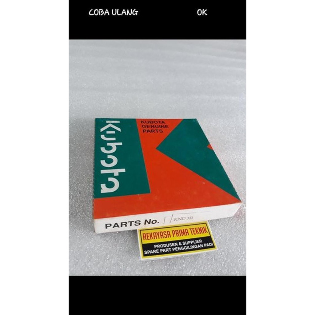 RING SEKER SEHER DISEL KUBOTA KND5B perkakas