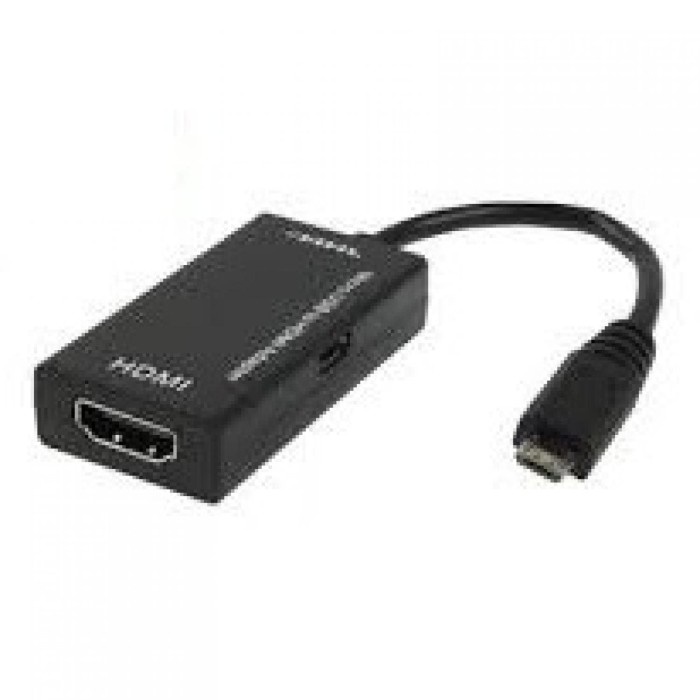 Kabel Adapter Micro USB to HDMI MHL Adapter Untuk Smartphone Grosir