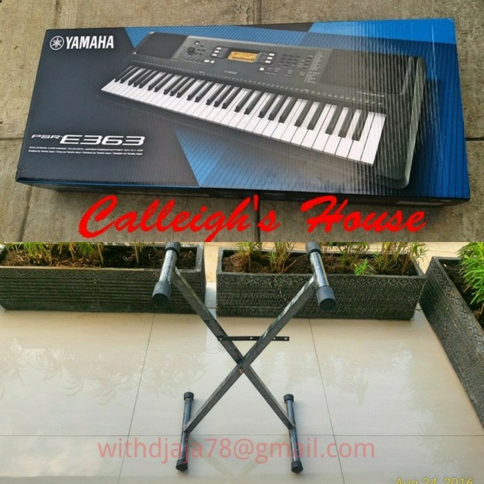 Keyboard Yamaha PSR E 363 / PSR E363 ORIGINAL Plus Stand Keyboard