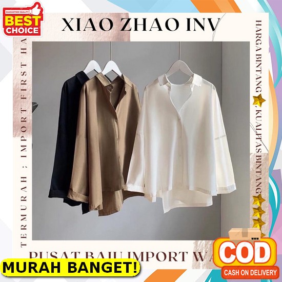Fashion Baju Outerwear Atasan Pakaian Wanita Outer Cardigan Kardigan Keren Bahan Katun Cotton Square
