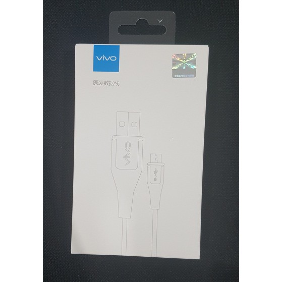 Data Cable VIVO Micro USB Pack Dus original asli