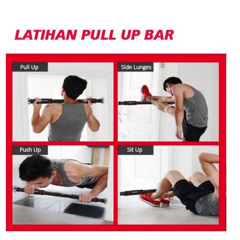 Speeds Door Alat Gym Chinning Bar / Pull UP bar Speeds / Iron Gym