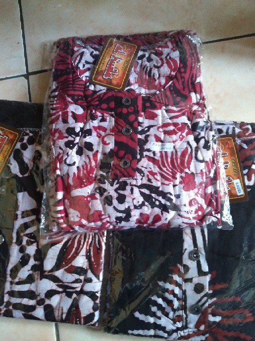 Longdres Sekdres Batik Maura Cap Pekalongan