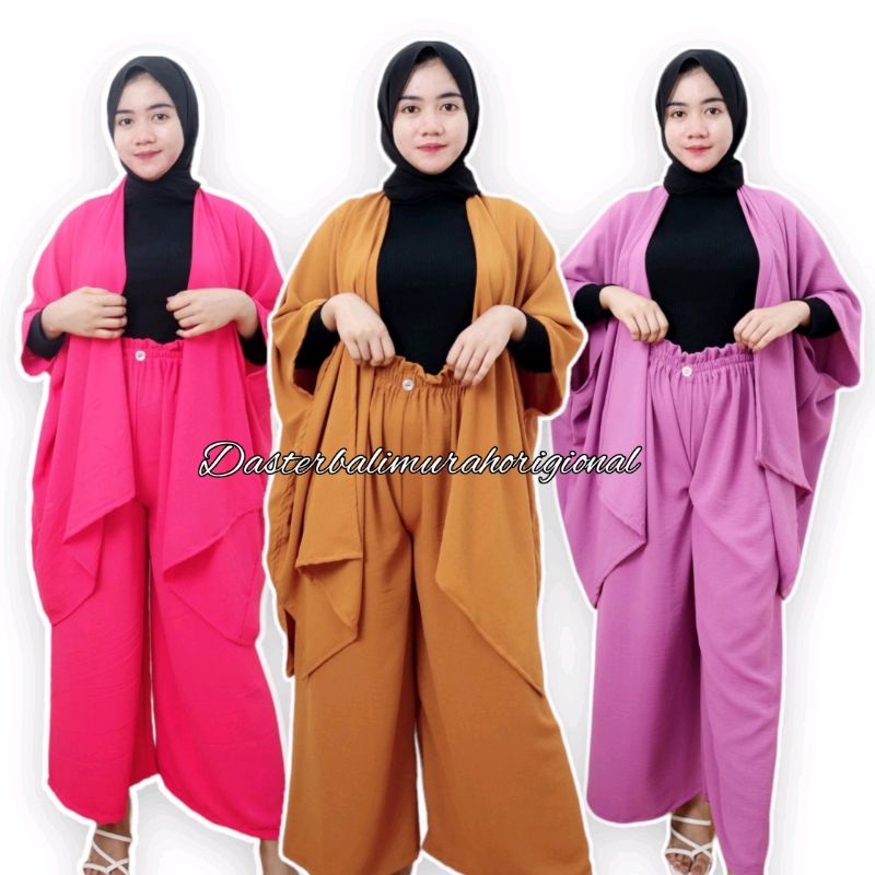 SALLY SET OUTER X CELANA KULOT RIBBON