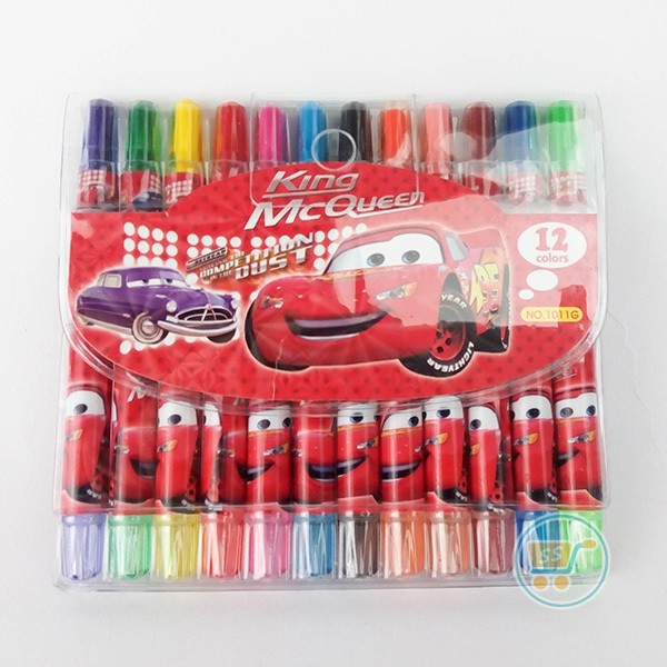 

CRAYON PUTAR CARS PENSIL WARNA ALAT TULIS GAMBAR LUKIS SOUVENIR HADIAH