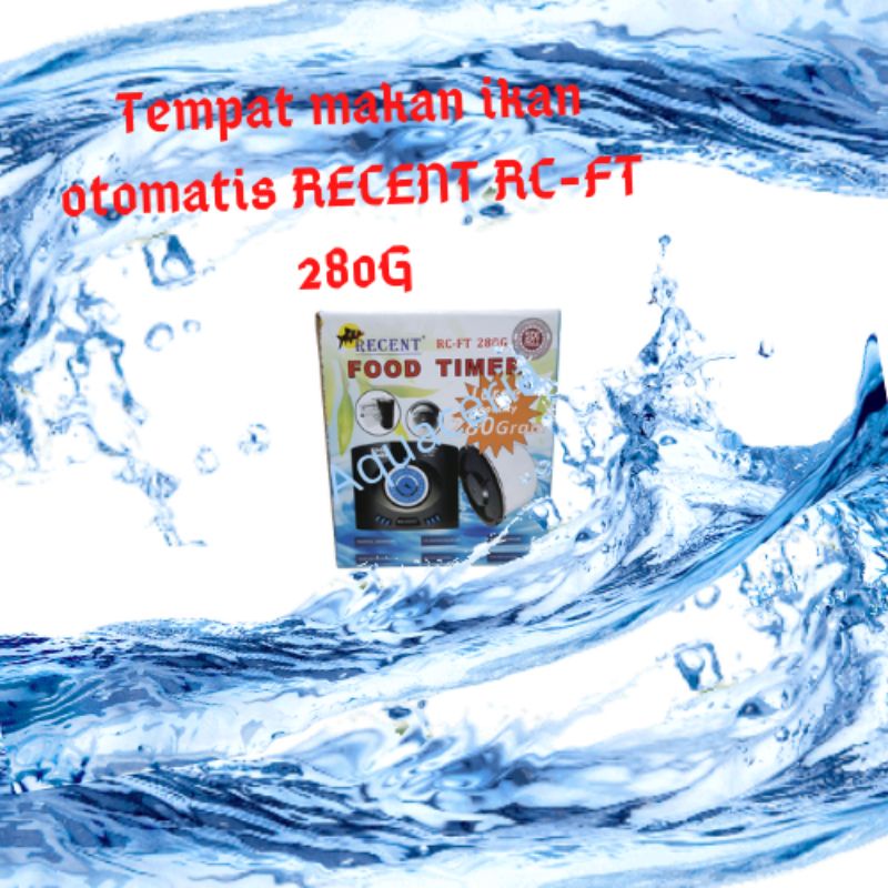 mesin pemberi pakan ikan otomatis food timer recent Rc - FT 280G