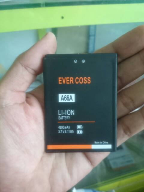 Baterai batre battery evercoss A66A li-ion battery