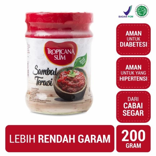 

Tropicana Slim Sambal Terasi 200gr Btl