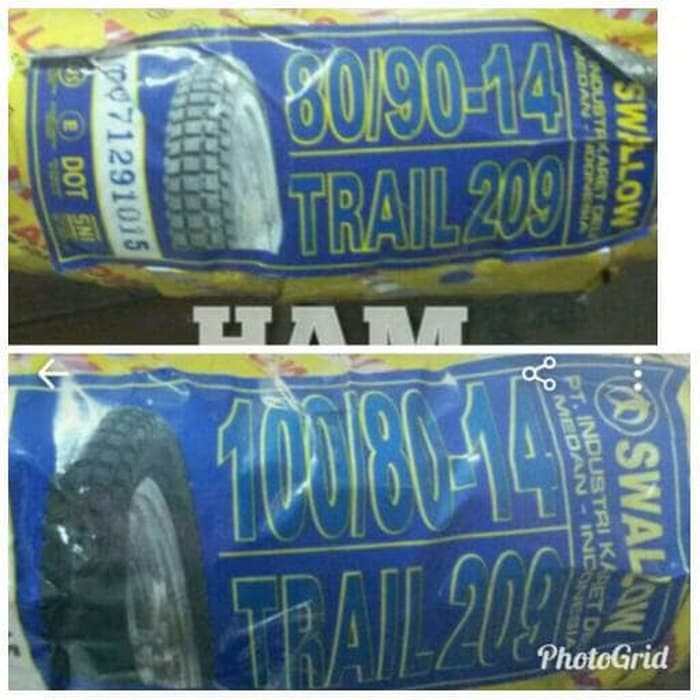 ban luar 100 80 14 dan 80 90 14 trail HAM