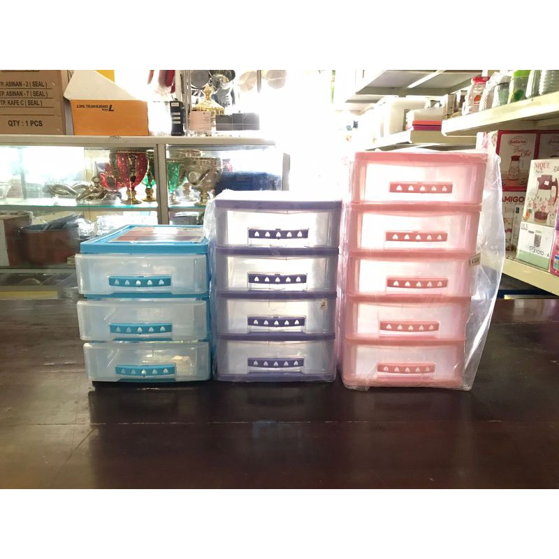 Mini container/Laci Mini Viola Tingkat serba guna