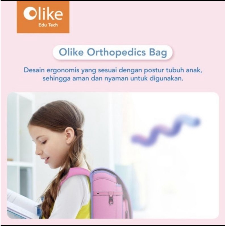 Olike Orthopedic bag small / Tas Sekolah Anak