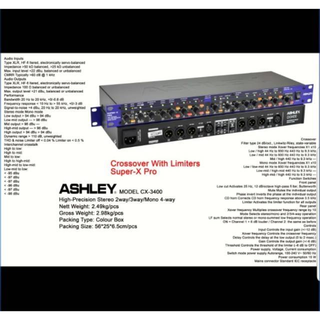 CROSSOVER/CROSOVER ASHLEY CX3400/CX 3400 WITH LIMETERS ORIGINAL