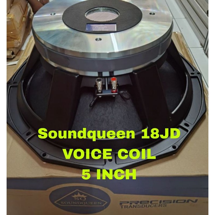 Speaker Subwoofer 18 inch SOUNDQUEEN 18JD VC 5 inch