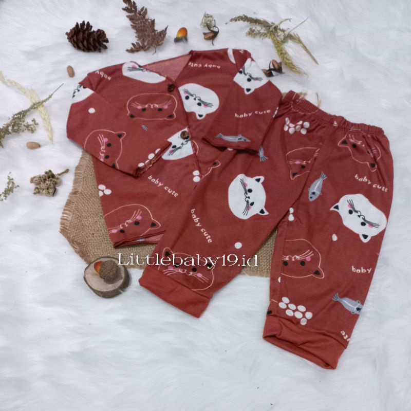 NEW !! Setelan Baju Bayi Pendek Dan Panjang Motip SNI/Set Baju Baby Motip