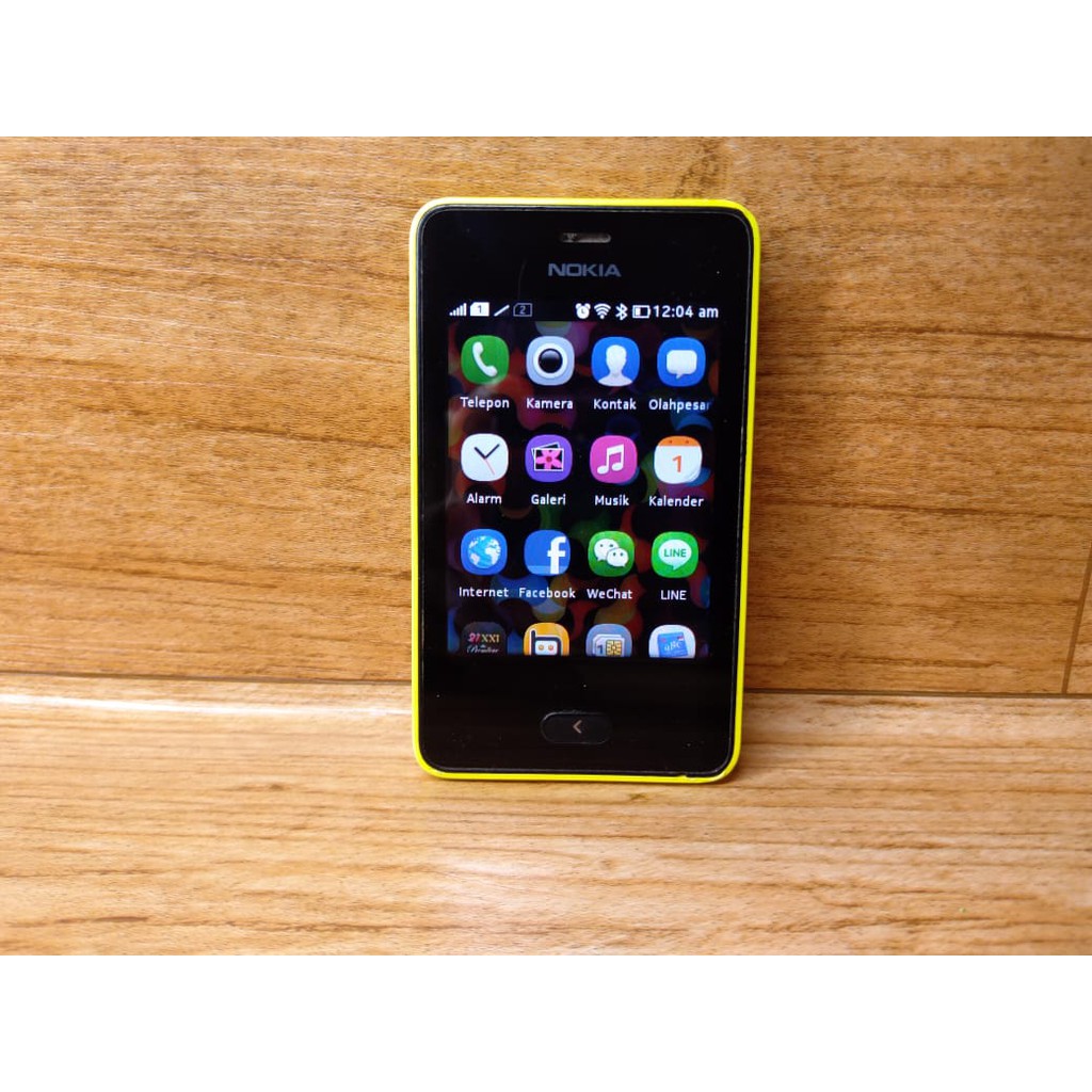 Handphone Nokia 501 Asha Touchscreen Symbian Legendaris Not 215