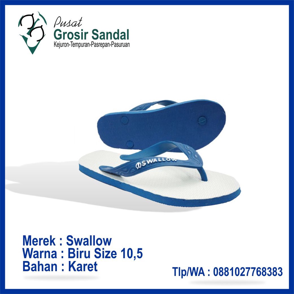 SANDAL JEPIT SWALLOW MURAH, SANDAL JEPIT SWALLOW POLOS MURAH, SANDAL SWALLOW MURAH, GROSIR SANDAL SW