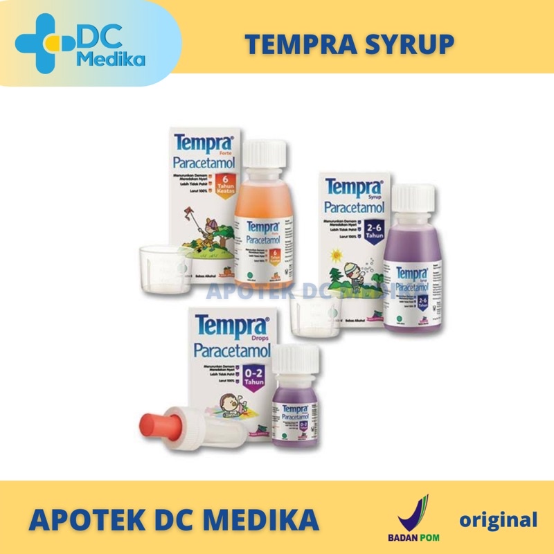 Tempra sirup All varian / Tempra sirup / Tempra drop / Tempra Forte sirup