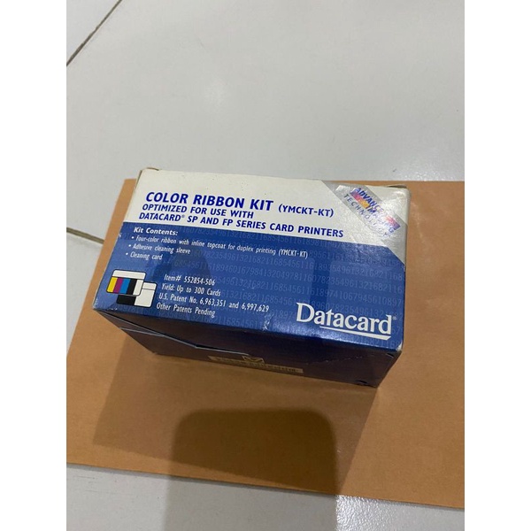 DATACARD RIBBON COLOR YMCKT-KT SP55 DAN SP75 (PN: 552854-506)